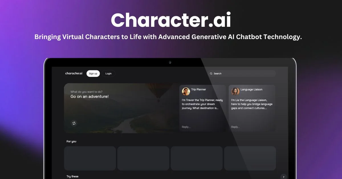 Character AI Screenshot